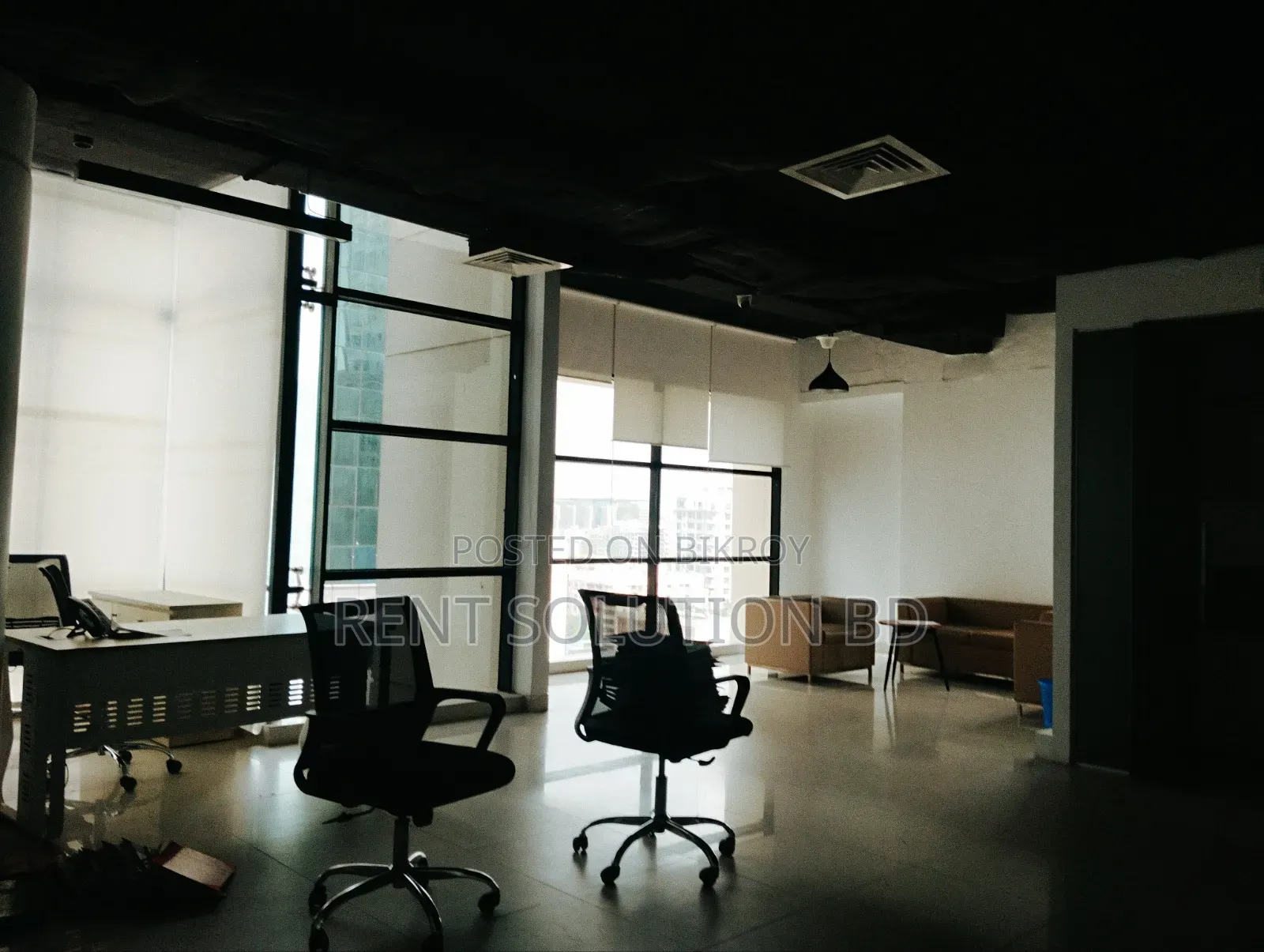 Furnished Commercial Office Space for Rent in Gulshan Avenue in Gulshan