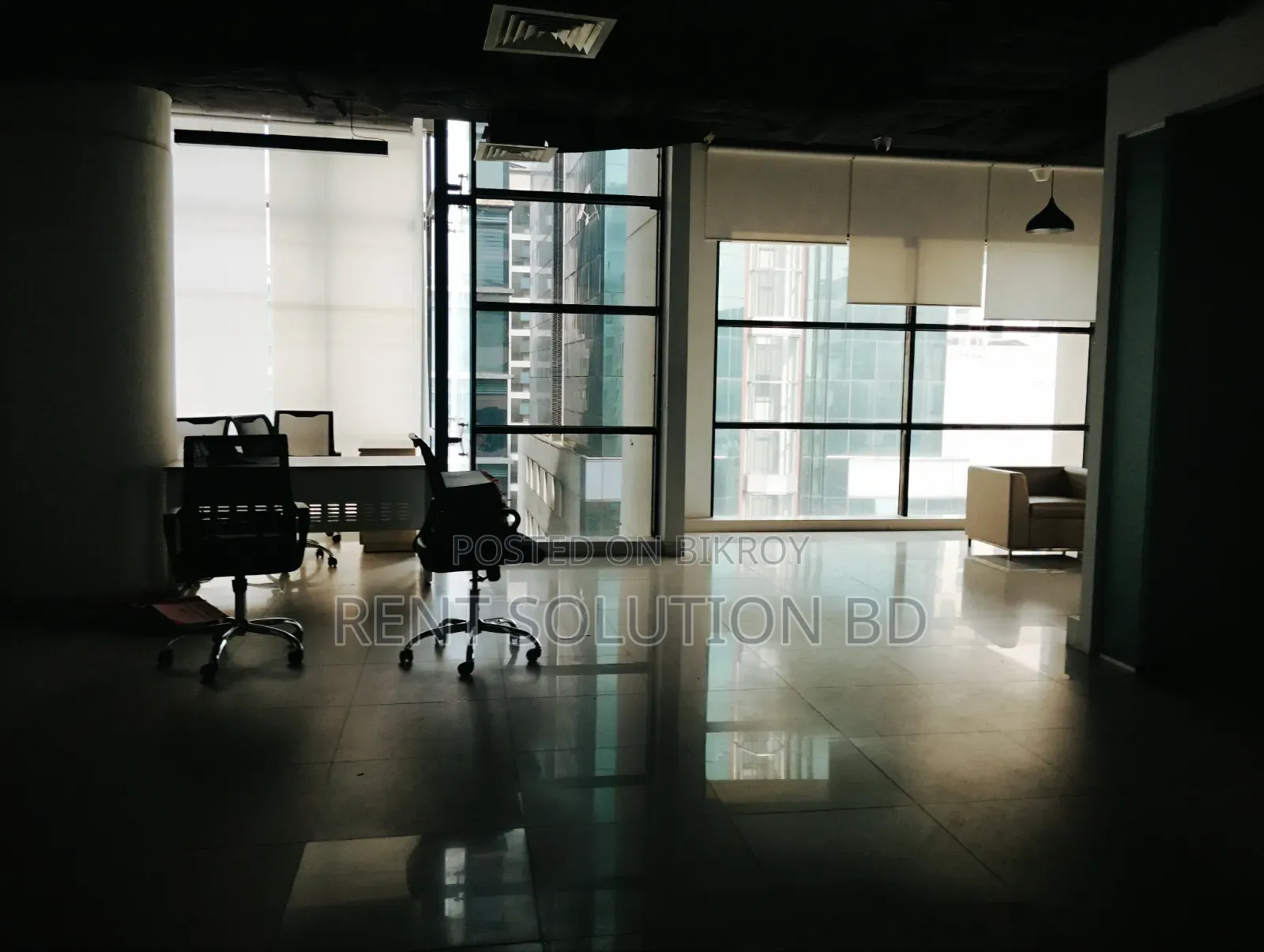 Furnished Commercial Office Space for Rent in Gulshan Avenue in Gulshan