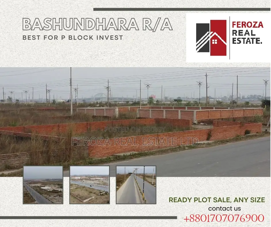 South Facing Plot Block N 3 Katha Urgent Sale in Bashundhara in Basundhara