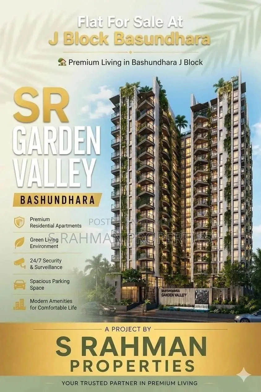 4-bedroom Apartment in S Rahman Properties, Basundhara for sale in Basundhara