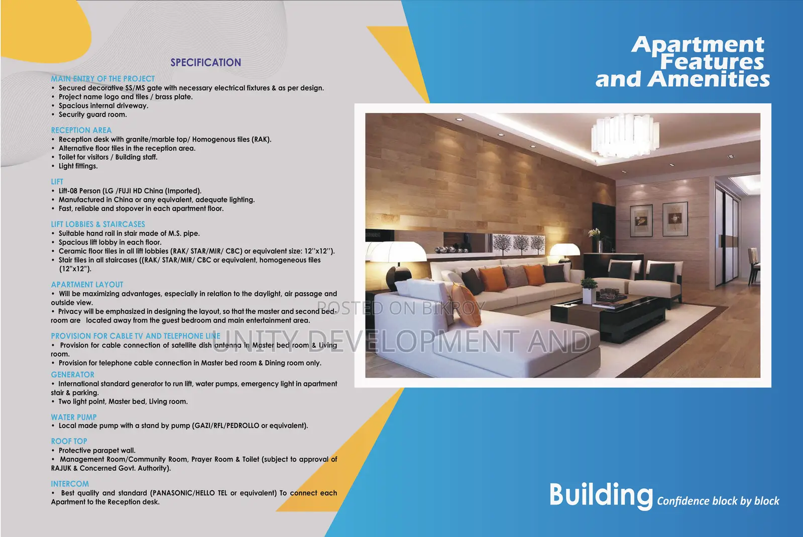 3bdrm Apartment in Unity Parvin Kunjo, Panthapath for Sale in Panthapath