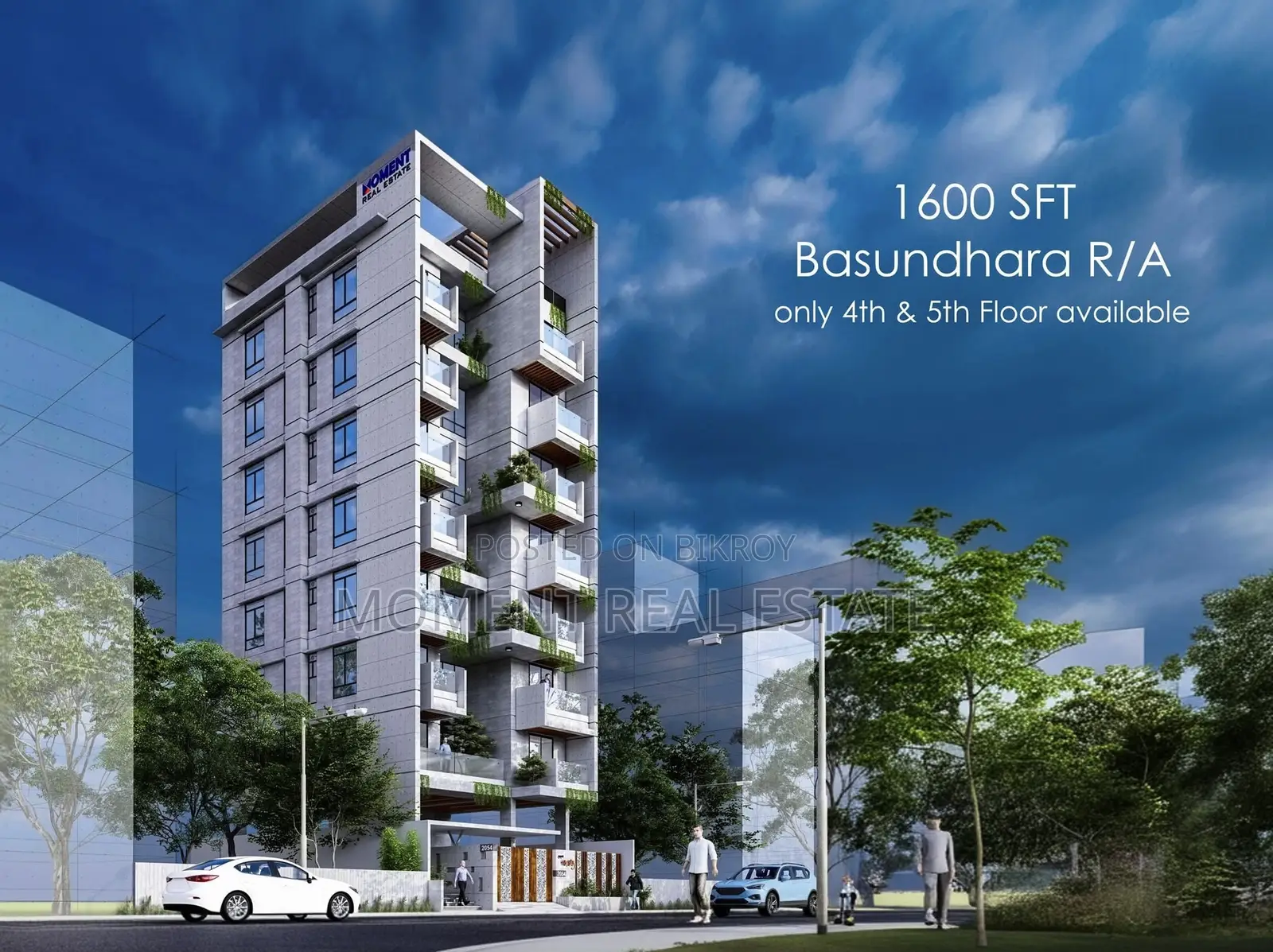 3bdrm Apartment in Moment Real Estate, Basundhara for Sale in Basundhara