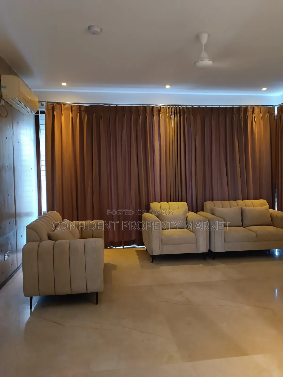 Furnished 3-bedroom Apartment in Baridhara for Rent in Baridhara