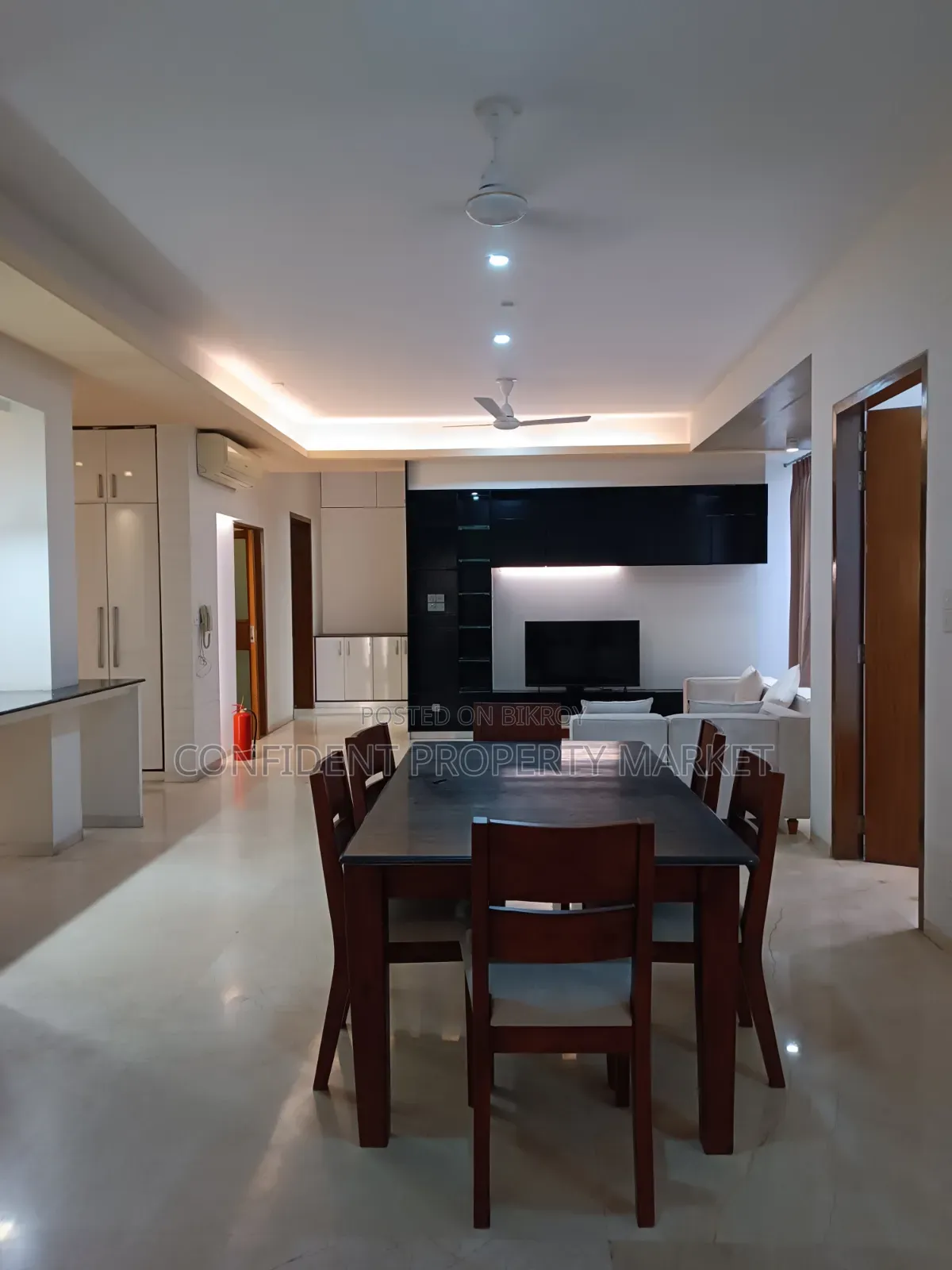 Furnished 3-bedroom Apartment in Baridhara for Rent in Baridhara