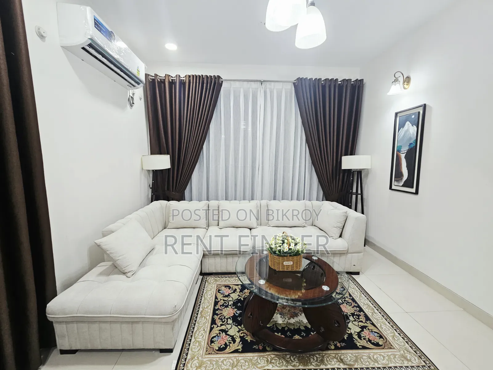Furnished 3-bedroom Apartment in Rent Finder, Gulshan for Rent in Gulshan