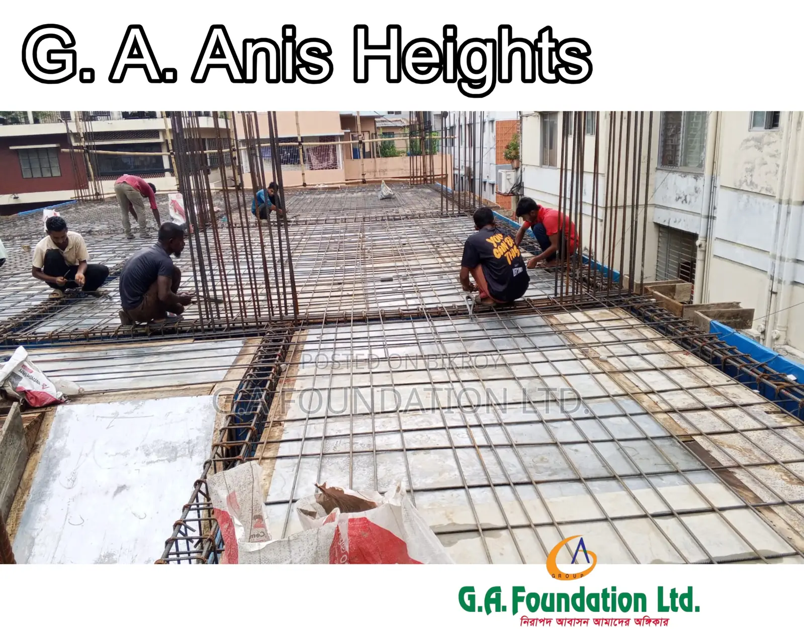 3-Bedroom Apartment in G. A. Anis Heights, Mirpur for Sale in Mirpur