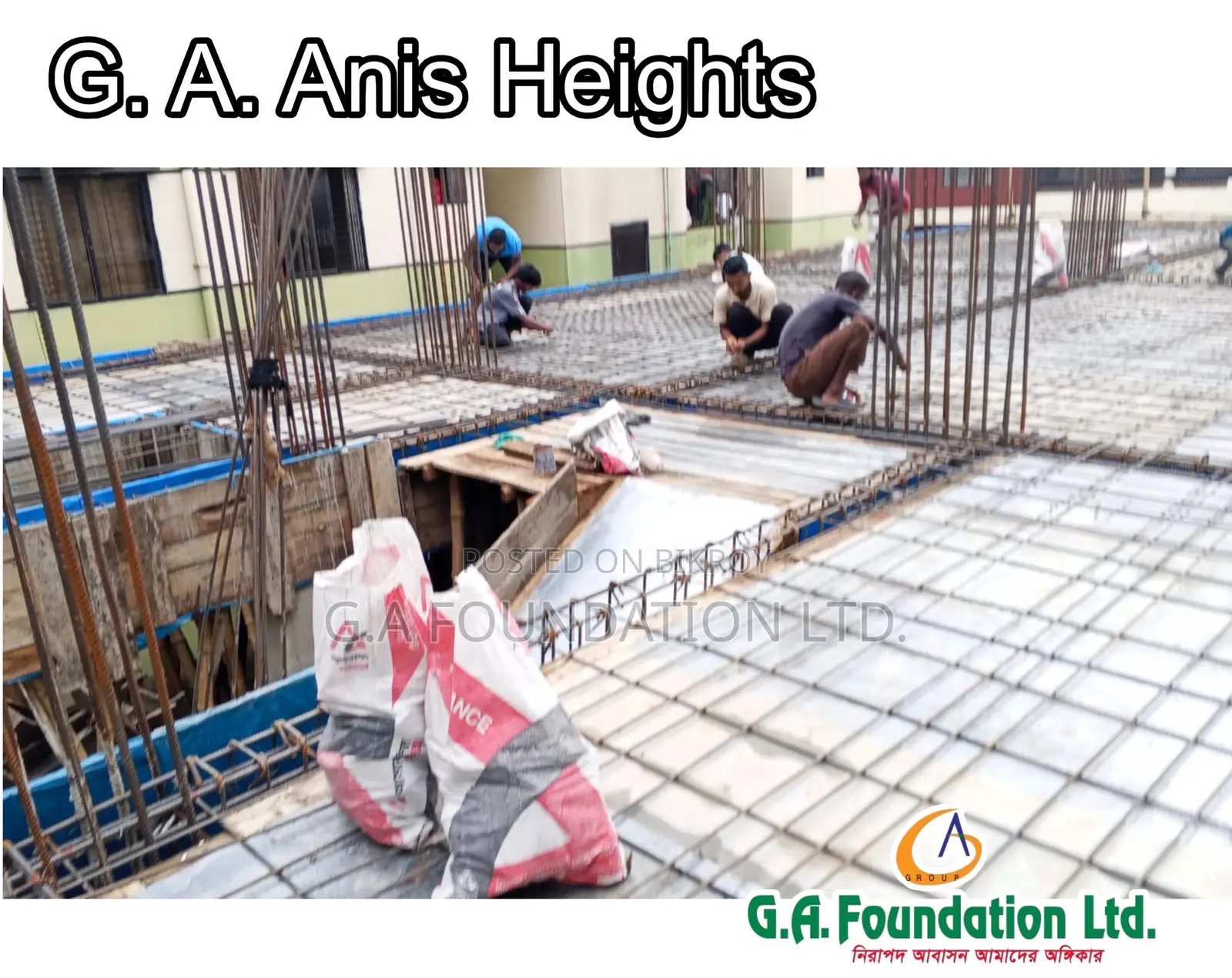 3-Bedroom Apartment in G. A. Anis Heights, Mirpur for Sale in Mirpur