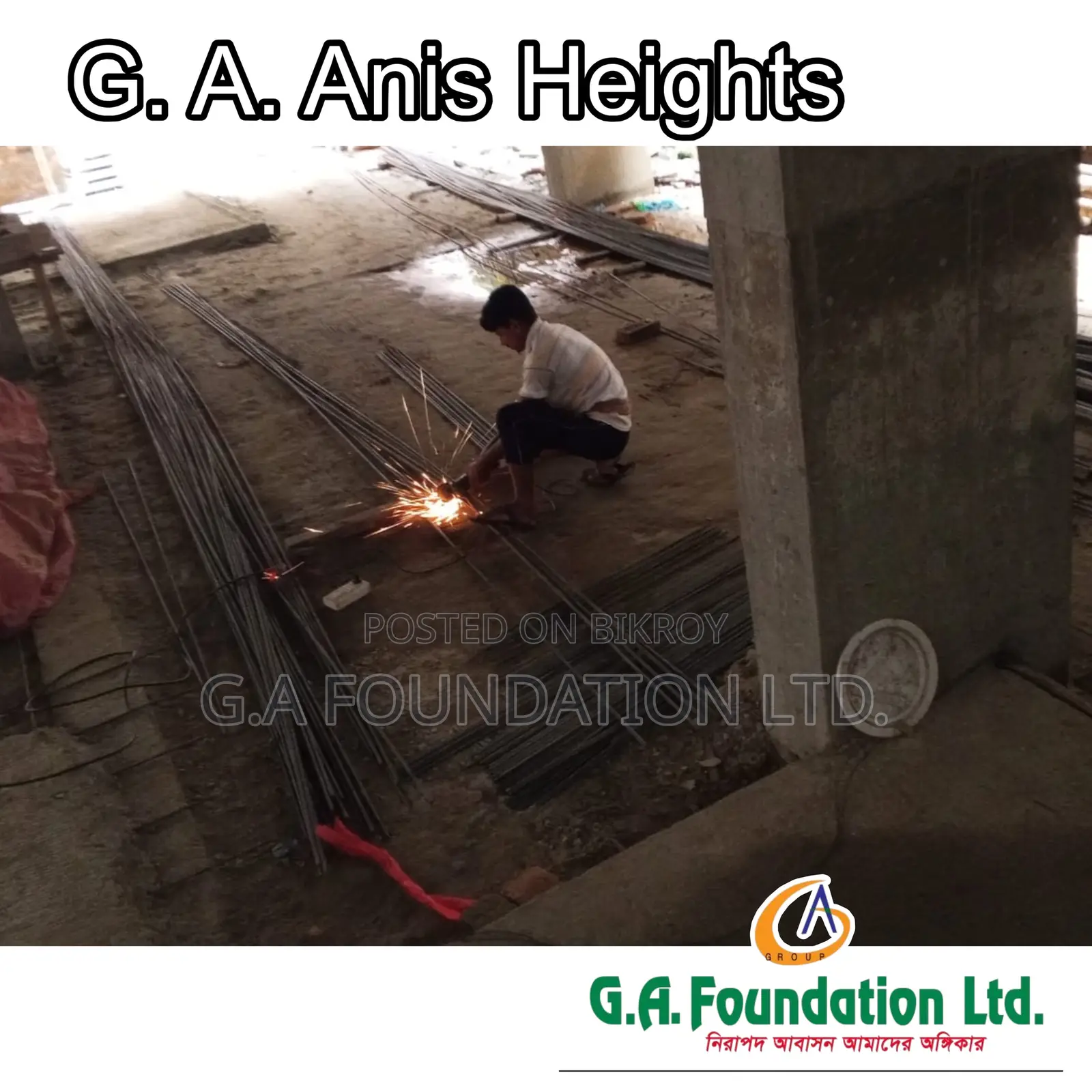 3-Bedroom Apartment in G. A. Anis Heights, Mirpur for Sale in Mirpur