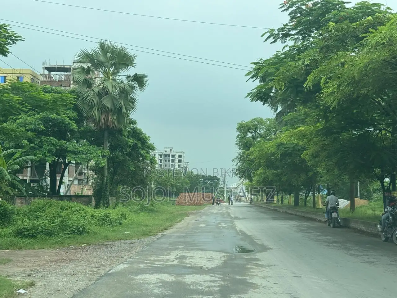 200x25x25 Three Sides Corner, 12 Katha Full Commercial Plot at L Block in Basundhara