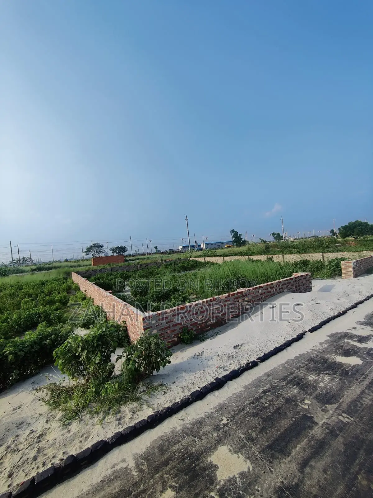 P Block 4 Katha Plot Sell in Basundhara