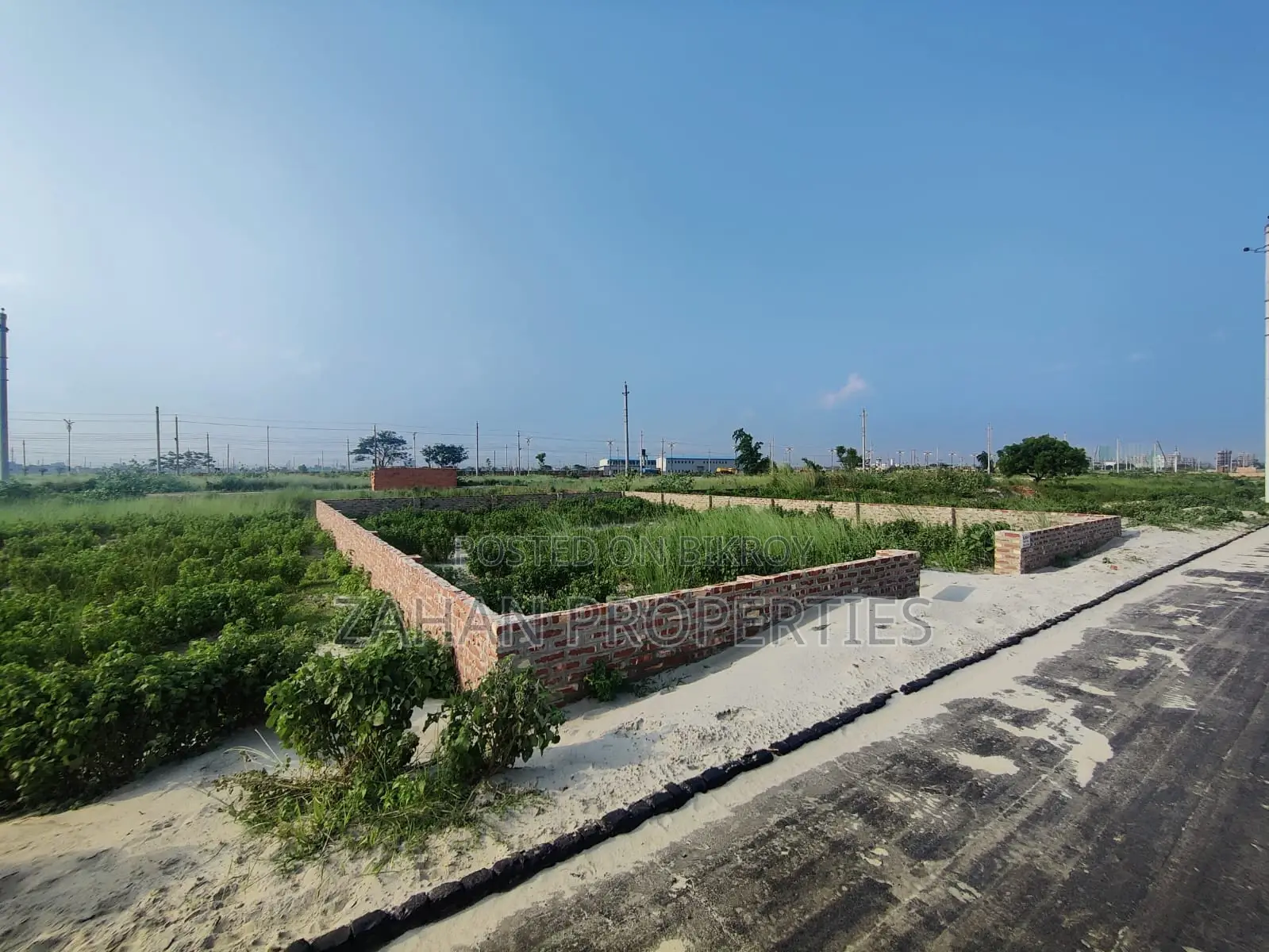 P Block 4 Katha Plot Sell in Basundhara