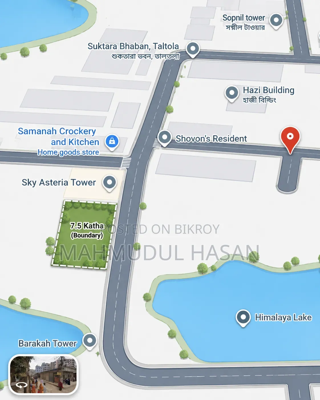 Land share in the capital for only 2.7 million Taka in Mirpur DOHS