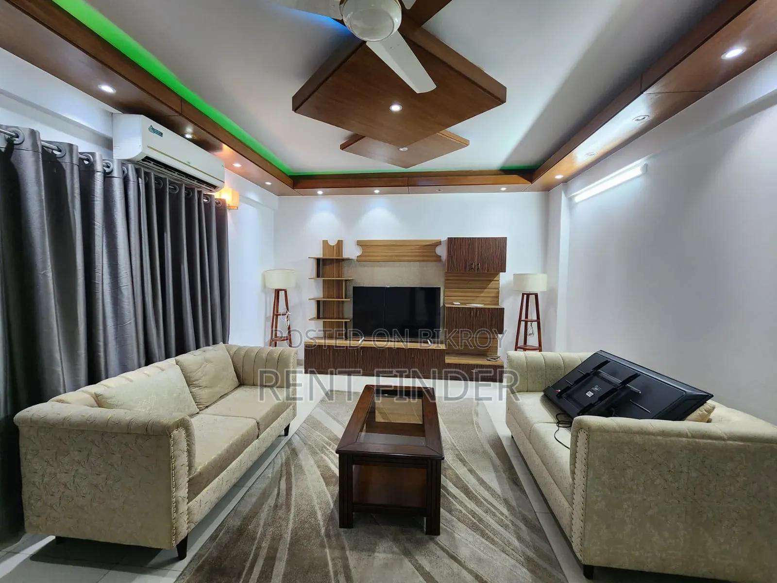Furnished 3-Bedroom Apartment in Rent Finder, Gulshan for Rent in Gulshan