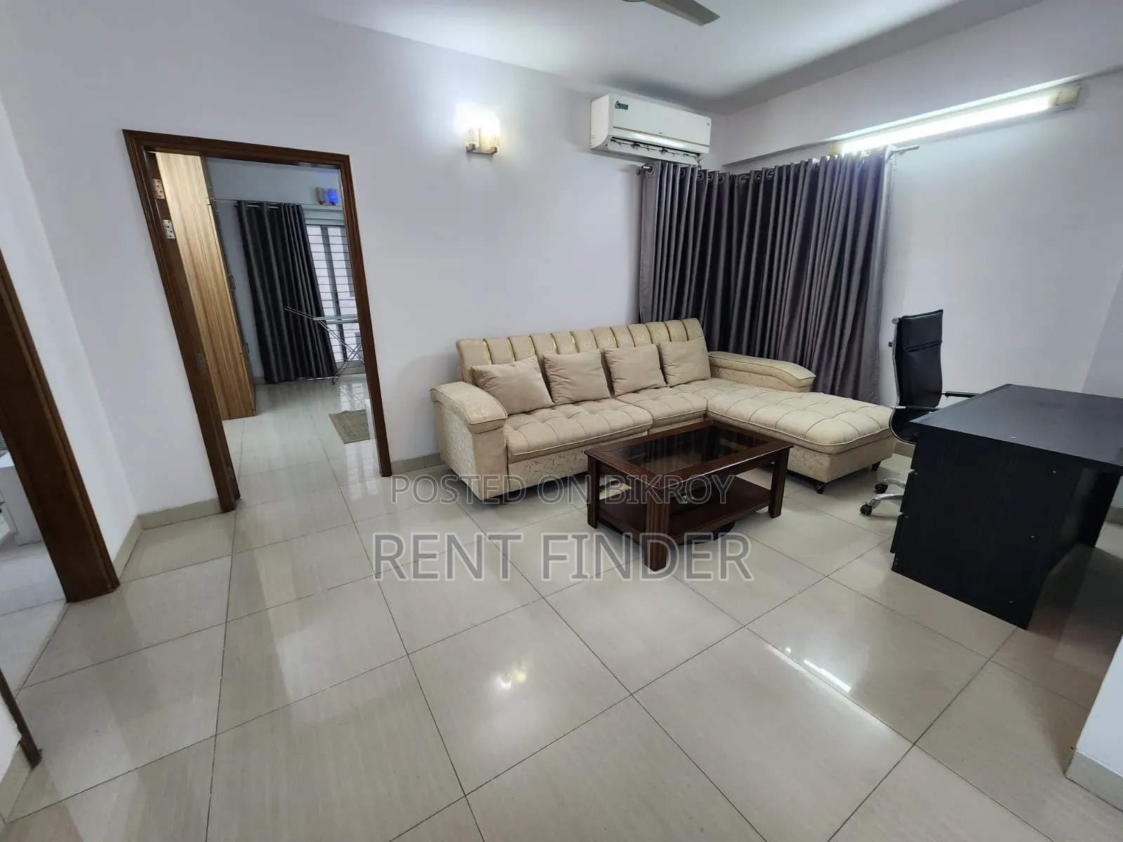 Furnished 3-Bedroom Apartment in Rent Finder, Gulshan for Rent in Gulshan
