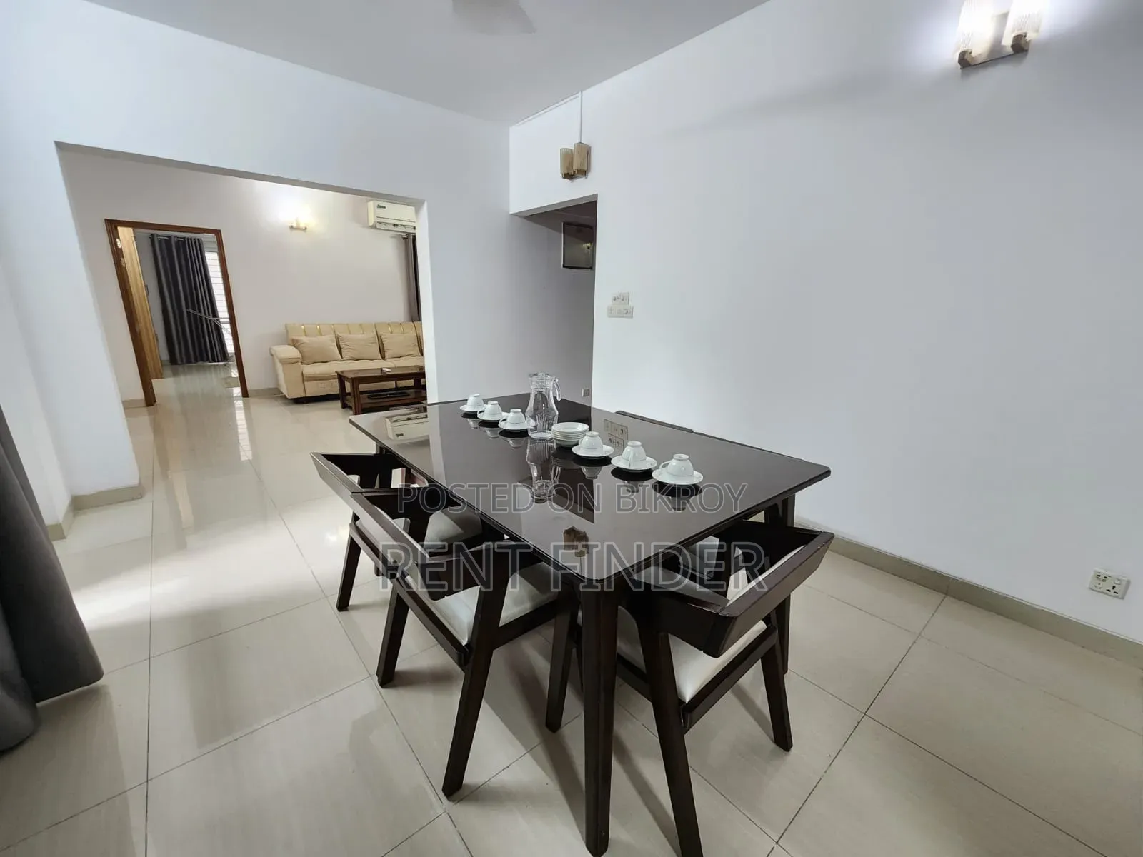 Furnished 3-Bedroom Apartment in Rent Finder, Gulshan for Rent in Gulshan