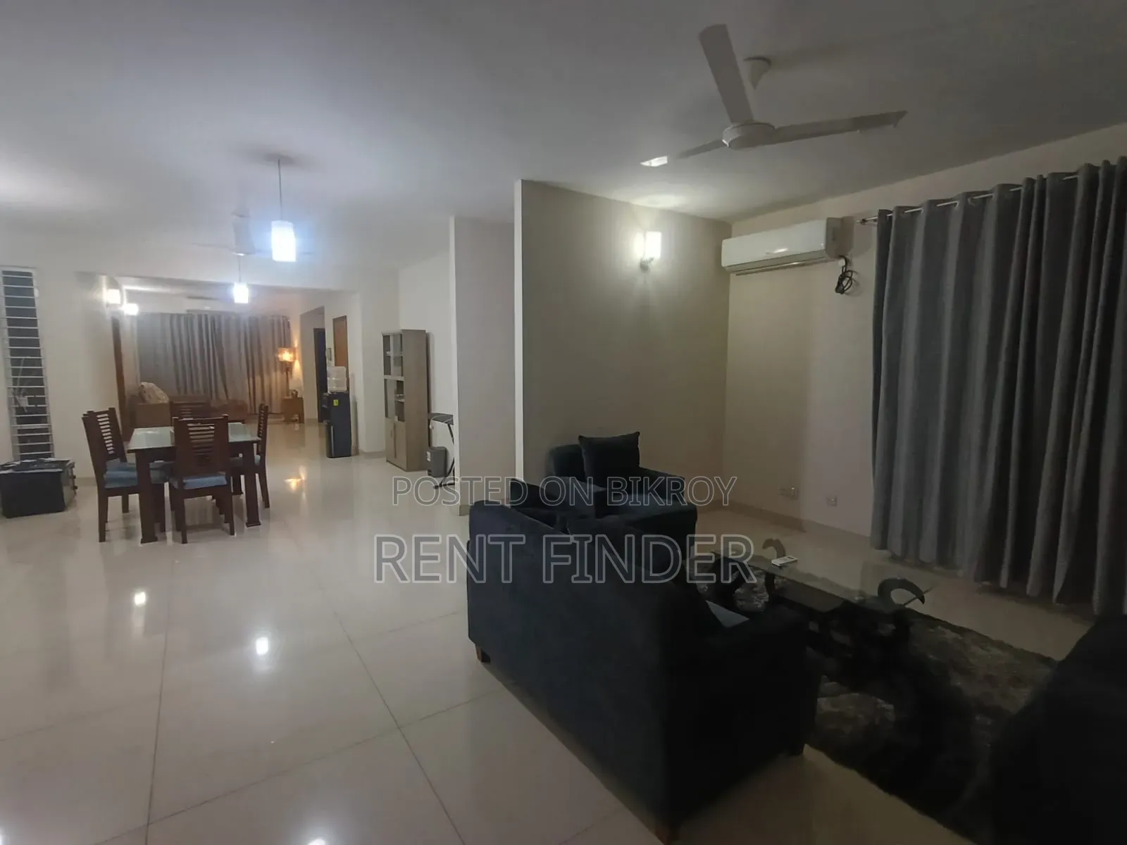 Furnished 3-Bedroom Apartment in Rent Finder, Gulshan for Rent in Gulshan