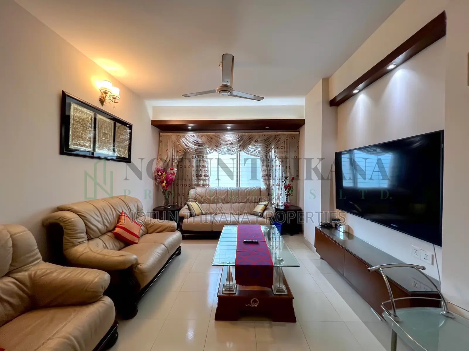 Furnished 3-Bedroom Apartment in Uttara for Rent in Uttara