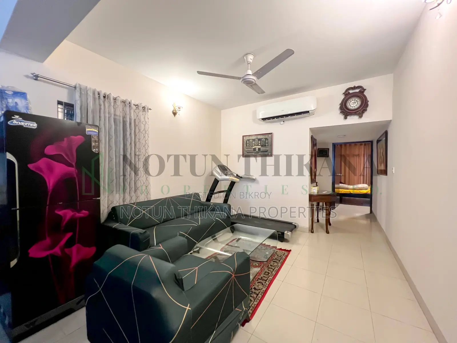 Furnished 3-Bedroom Apartment in Uttara for Rent in Uttara