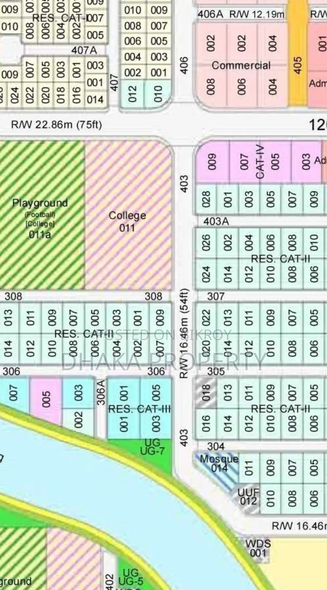 30/54ft Corner 5 Katha North at Sector-26 in Uttara