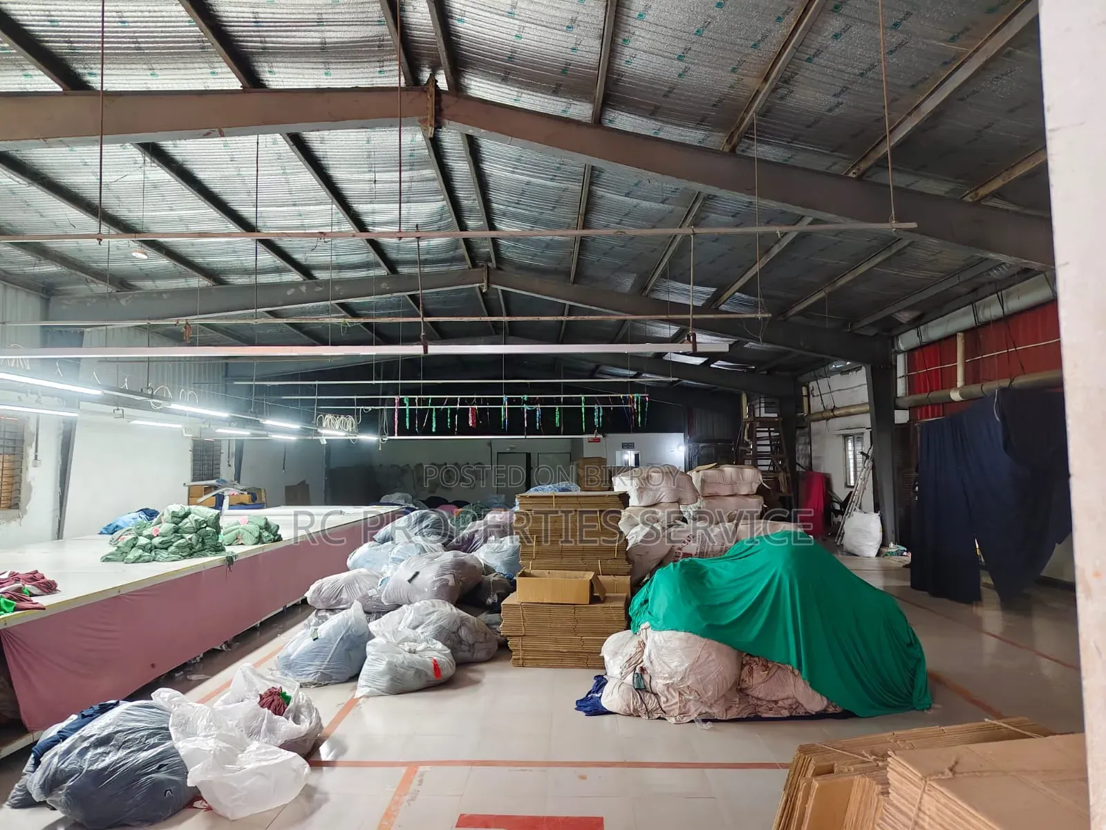 18000 sq ft Industrial Steel Shed for Warehouse or Factory in Zirabo in Savar