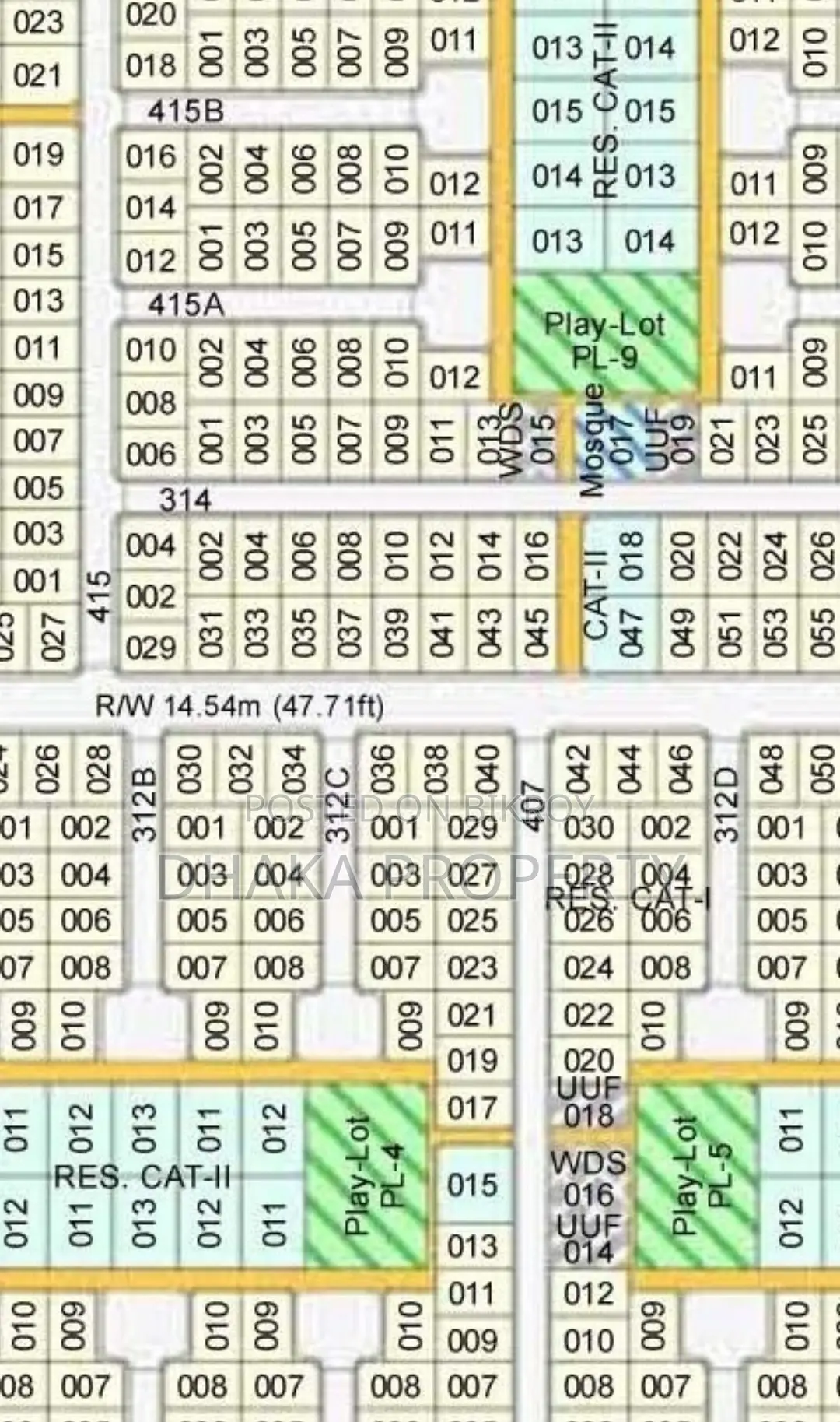 300ft Expressway 3 Katha East at Sector-9 in Purbachal