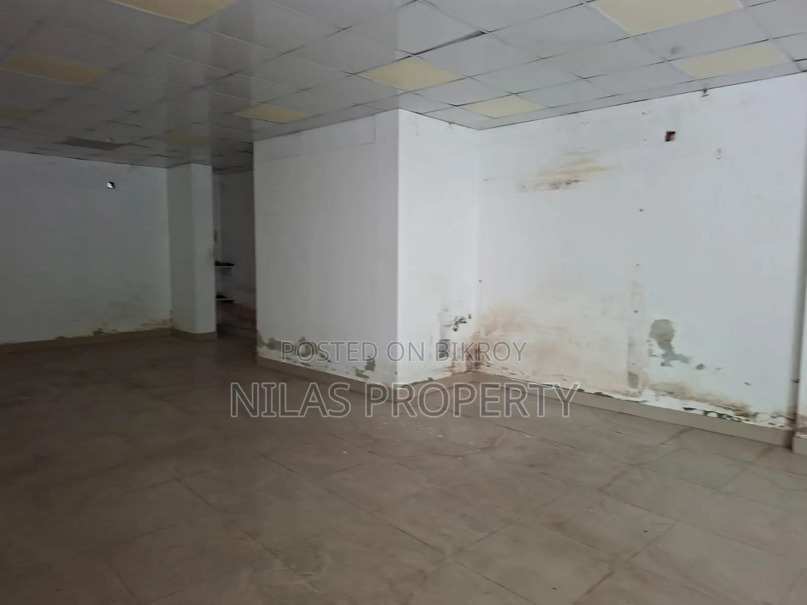 Ground Floor Showroom/Café Shop Space for Rent in Mirpur in Mirpur