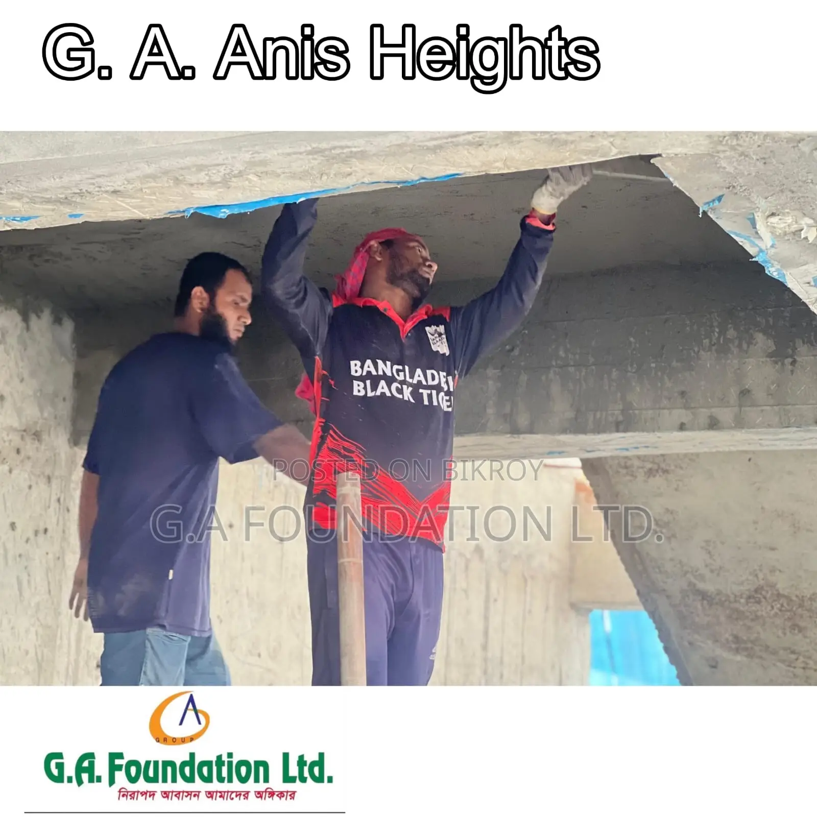 3-Bedroom Apartment in G. A. Anis Heights, Mirpur for Sale in Mirpur