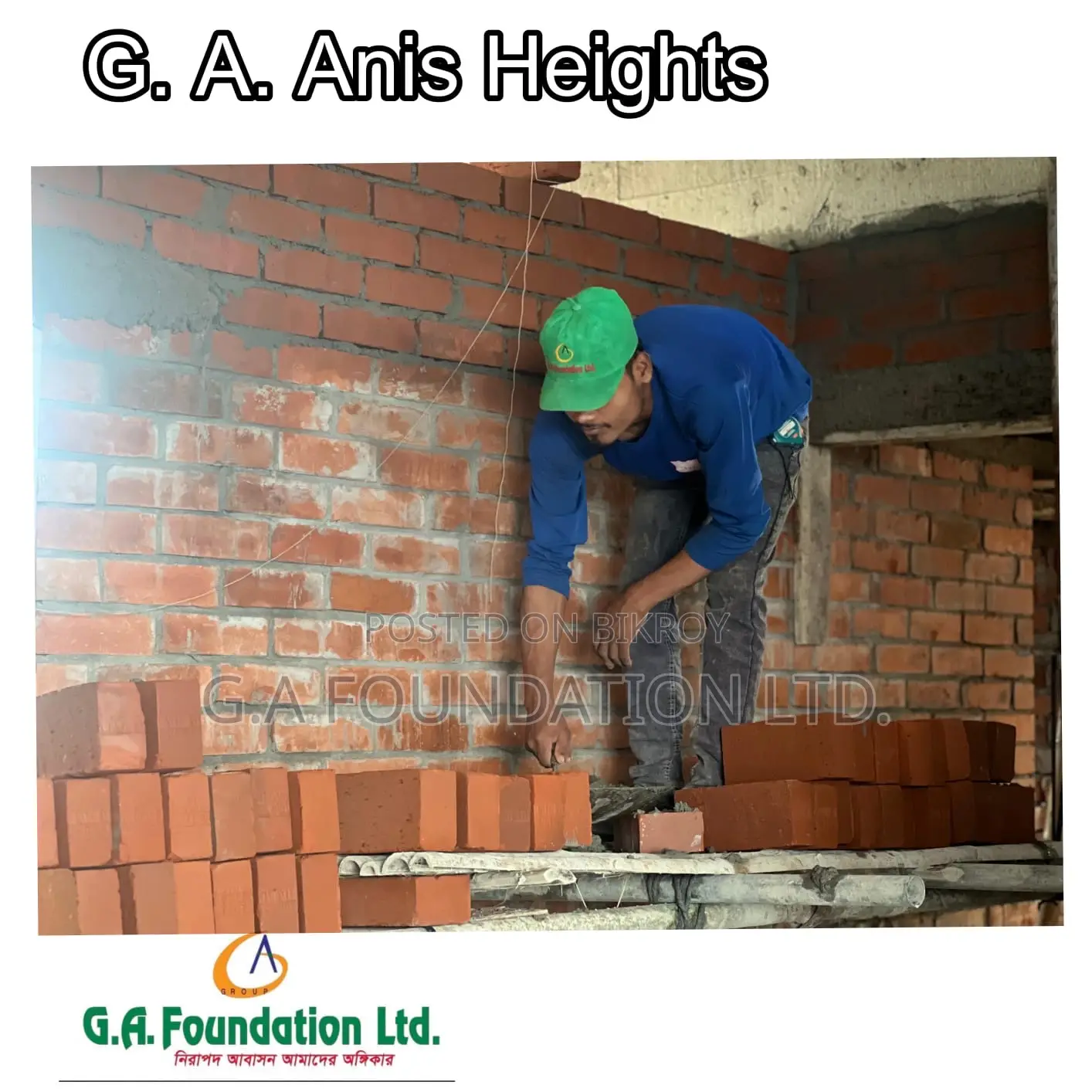 3-Bedroom Apartment in G. A. Anis Heights, Mirpur for Sale in Mirpur