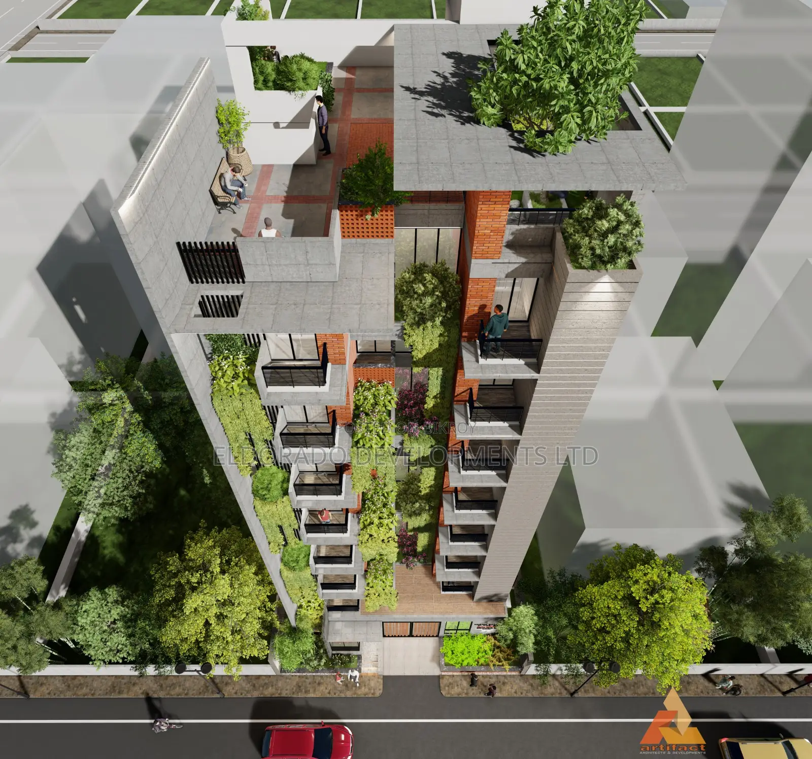3-bedroom Apartment in Eldorado Nasima, Basundhara for Sale in Basundhara