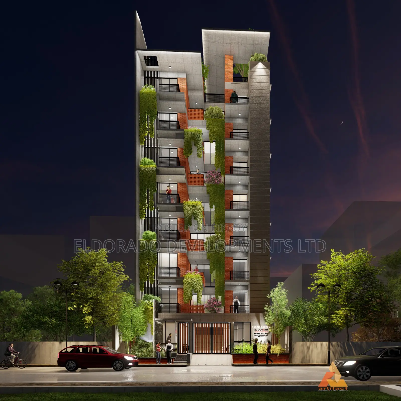 3-bedroom Apartment in Eldorado Nasima, Basundhara for Sale in Basundhara
