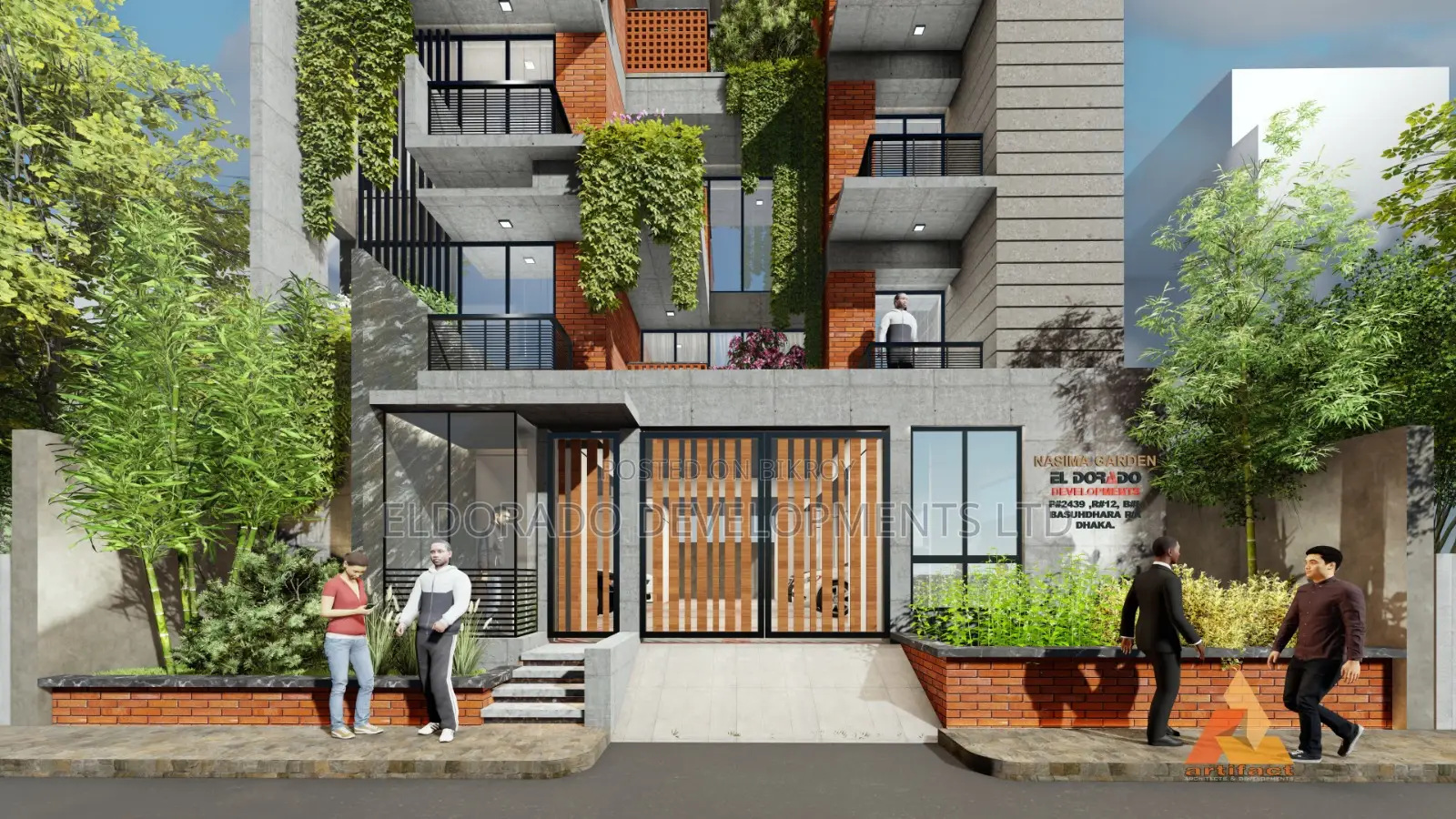 3-bedroom Apartment in Eldorado Nasima, Basundhara for Sale in Basundhara
