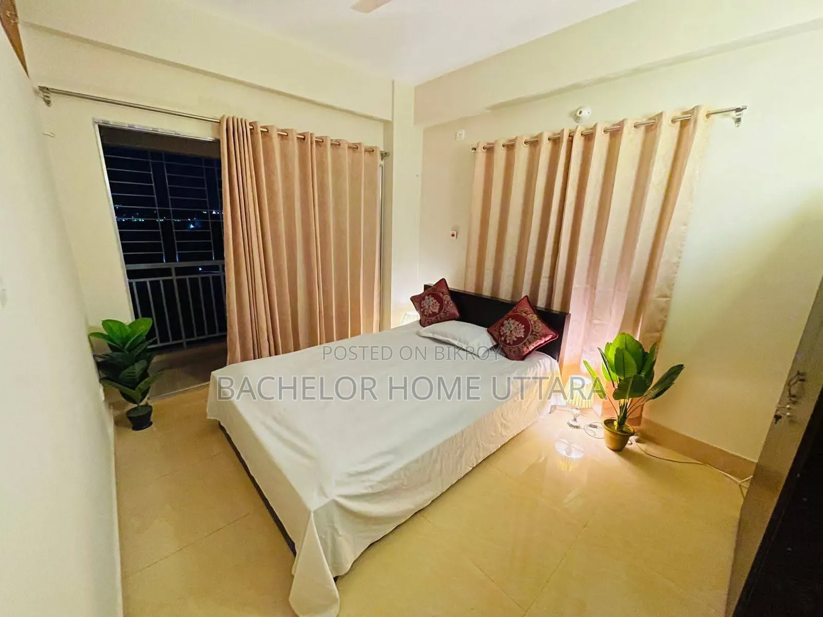 Full Furnished Bachelor Room Rent in Uttara