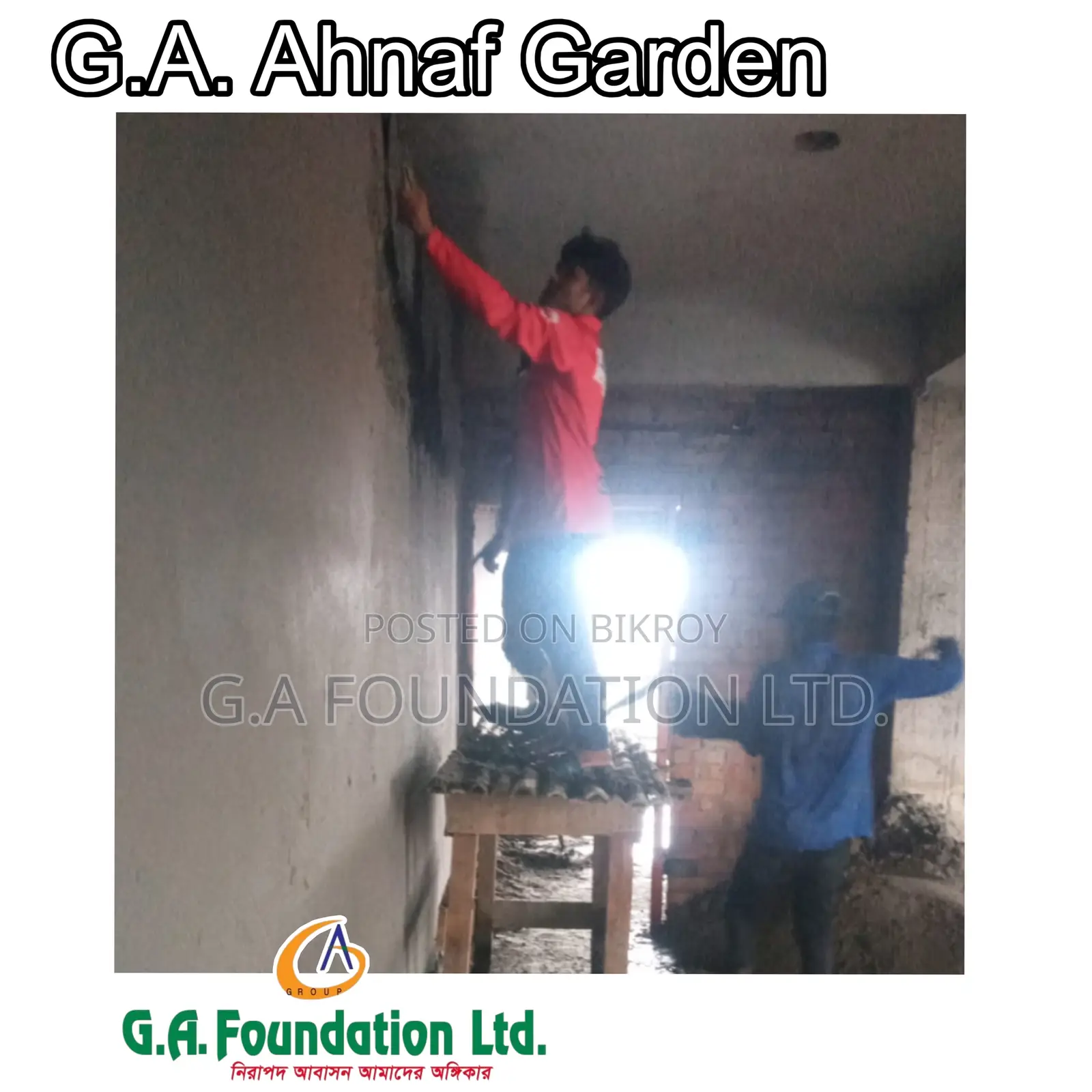 3-bedroom Apartment in G.A. Ahnaf Garden, Mirpur for Sale in Mirpur