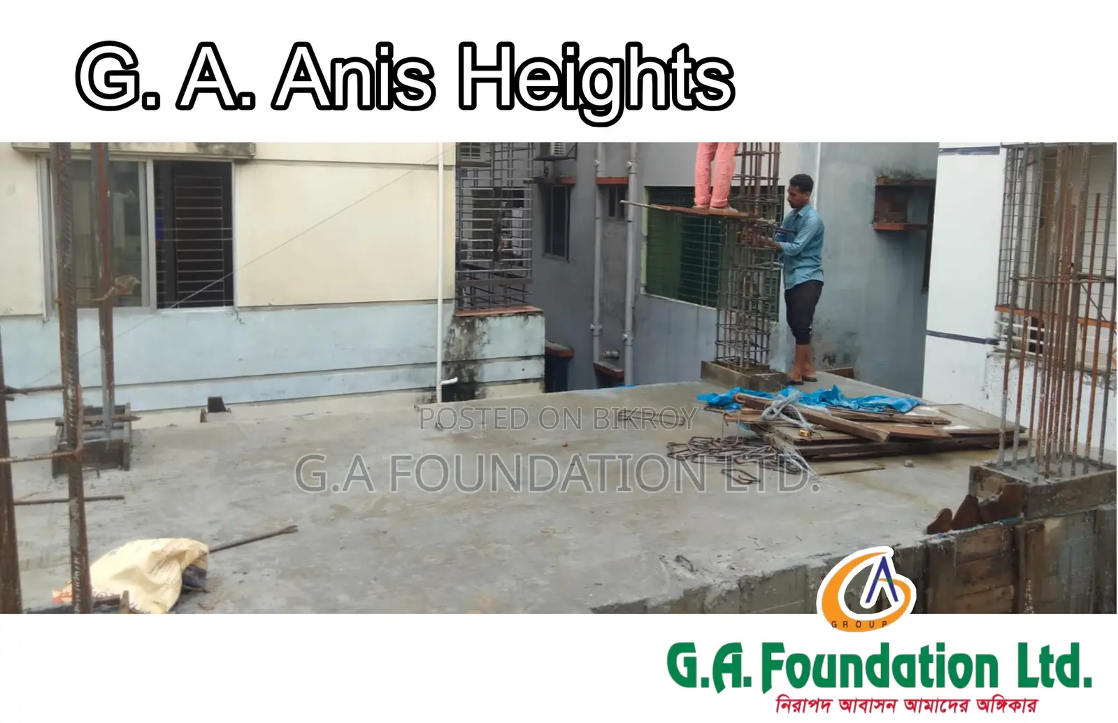 3-Bedroom Apartment in G. A. Anis Heights, Mirpur for Sale in Mirpur