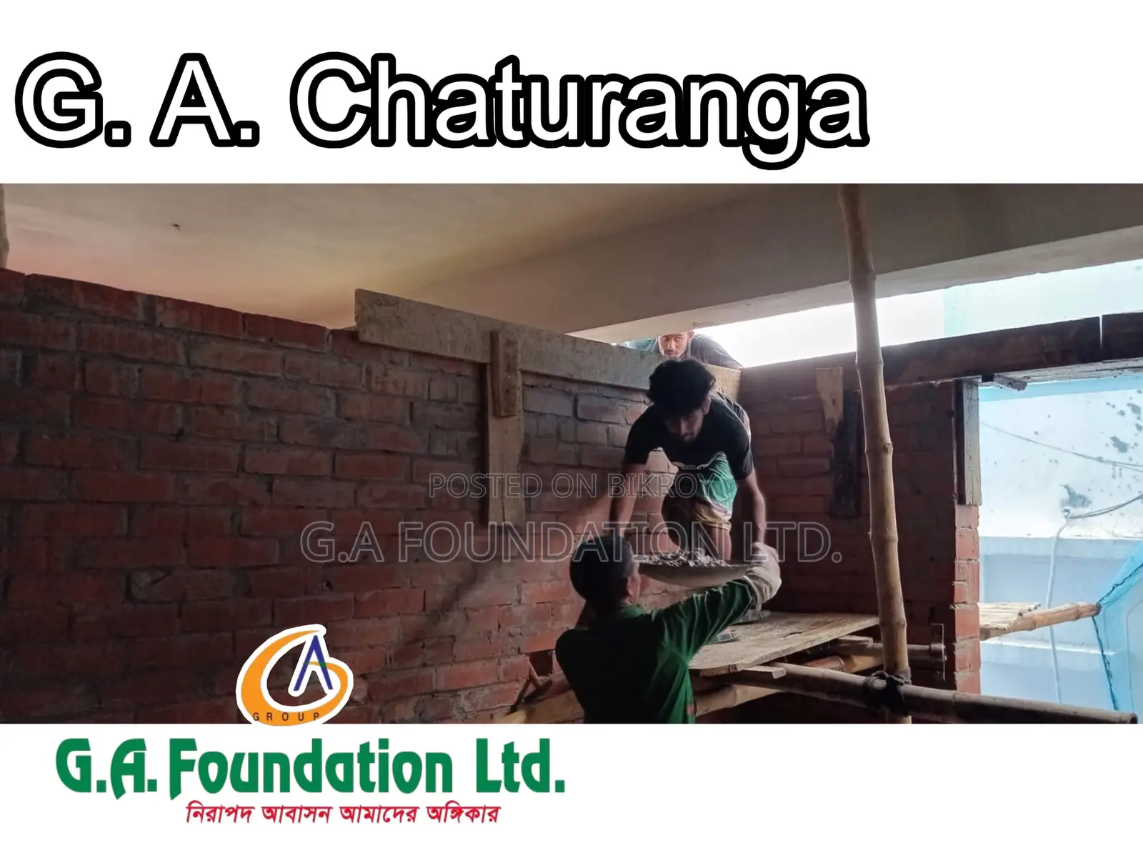3-bedroom Apartment in G. A. Chaturanga, Mirpur for Sale in Mirpur