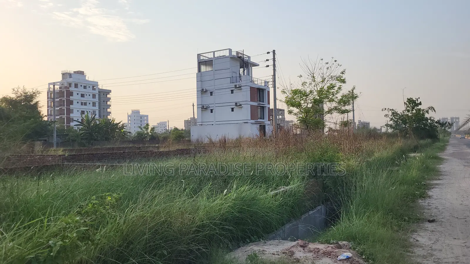 M-Block || 5+5 = 10 Katha Plot || Very Closely 200 Feet Road || in Basundhara