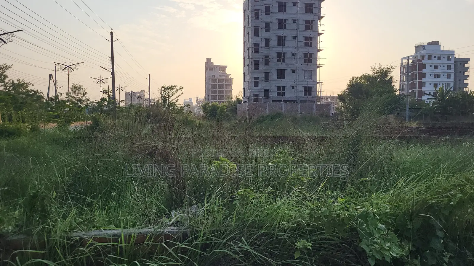 M-Block || 5+5 = 10 Katha Plot || Very Closely 200 Feet Road || in Basundhara