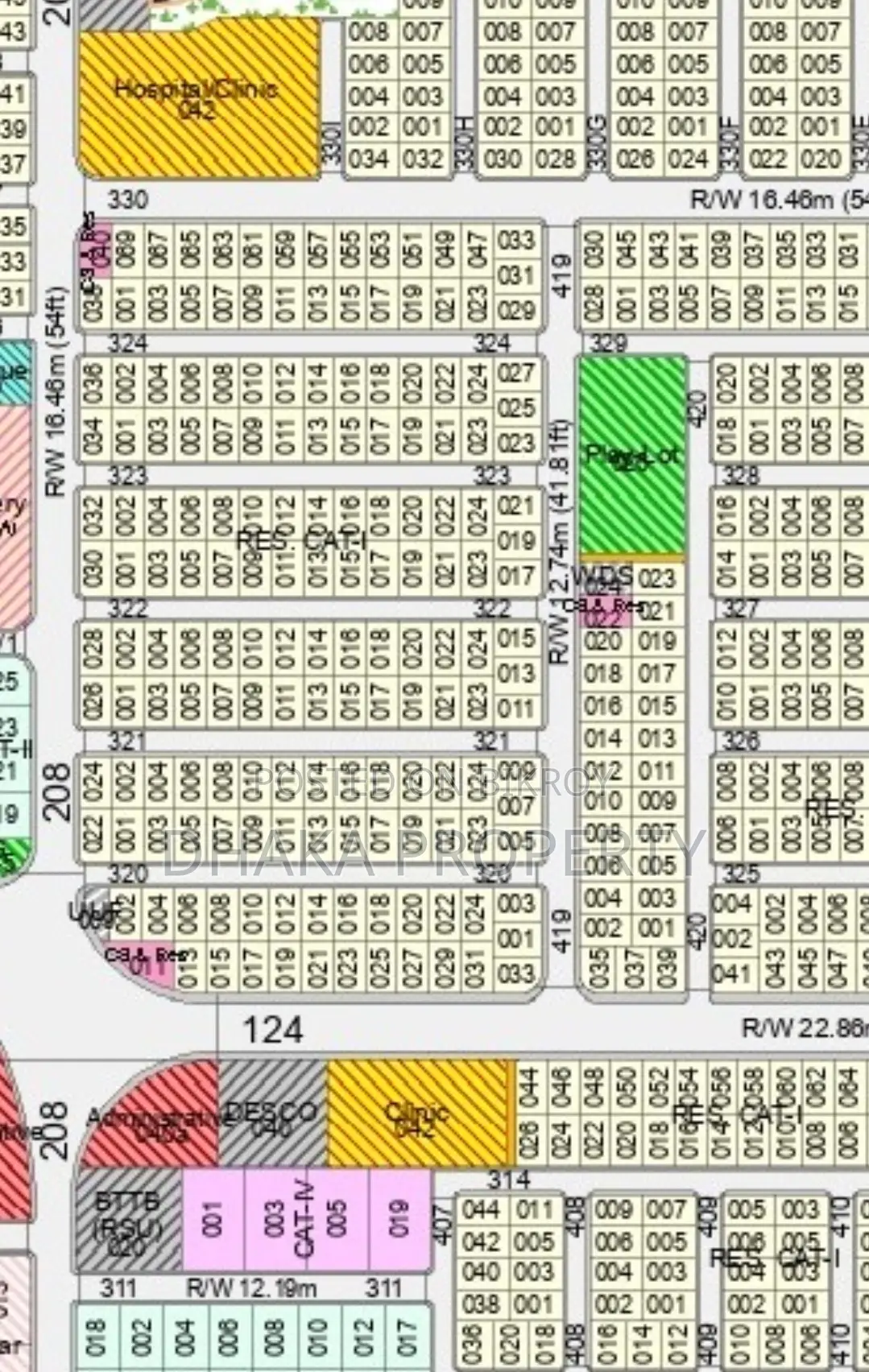 30ft Road 3 Katha South Facing Plot at Sector-28 in Purbachal