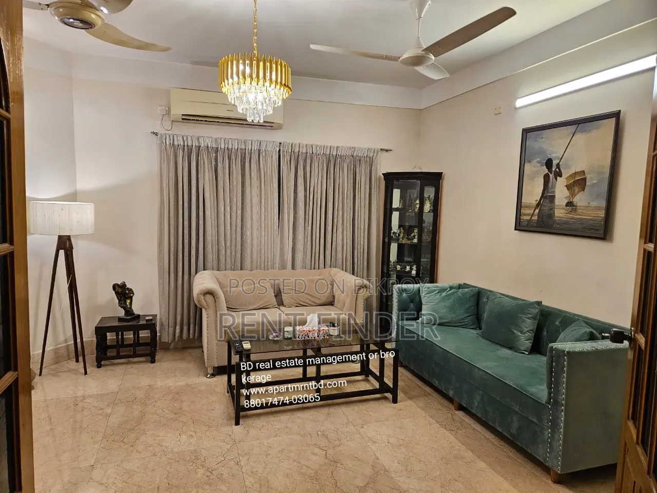Furnished 3-Bedroom Apartment in Gulshan for Rent in Gulshan