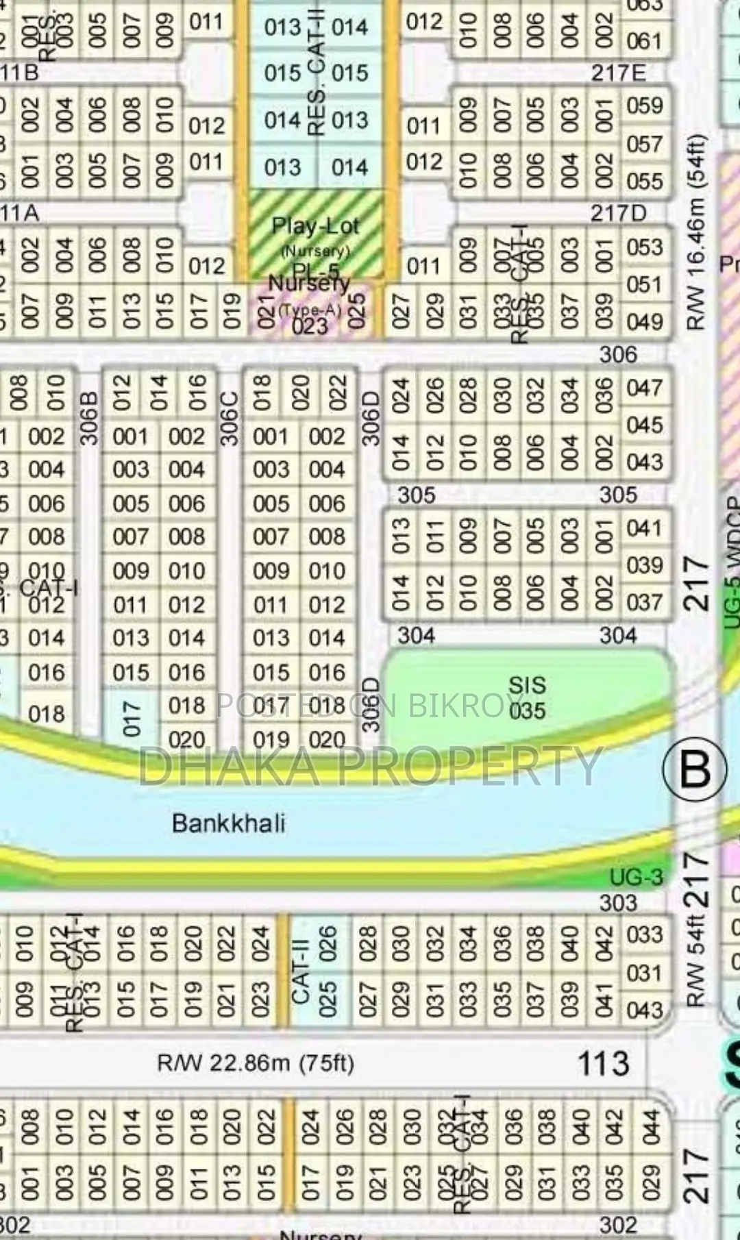 Purbachal Land Sale 3 Katha East at Sector-20 in Purbachal