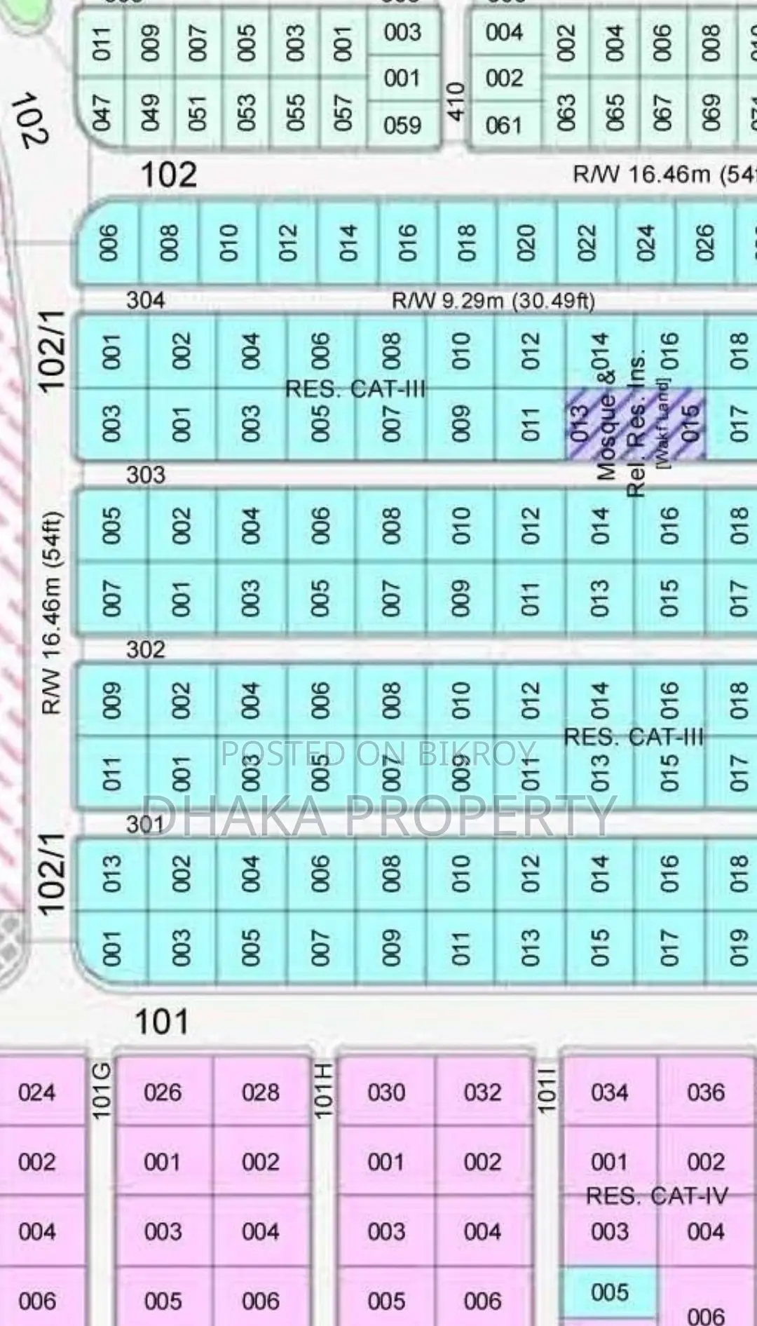Corner 10 Katha Land Sale North at Sector-3 in Purbachal