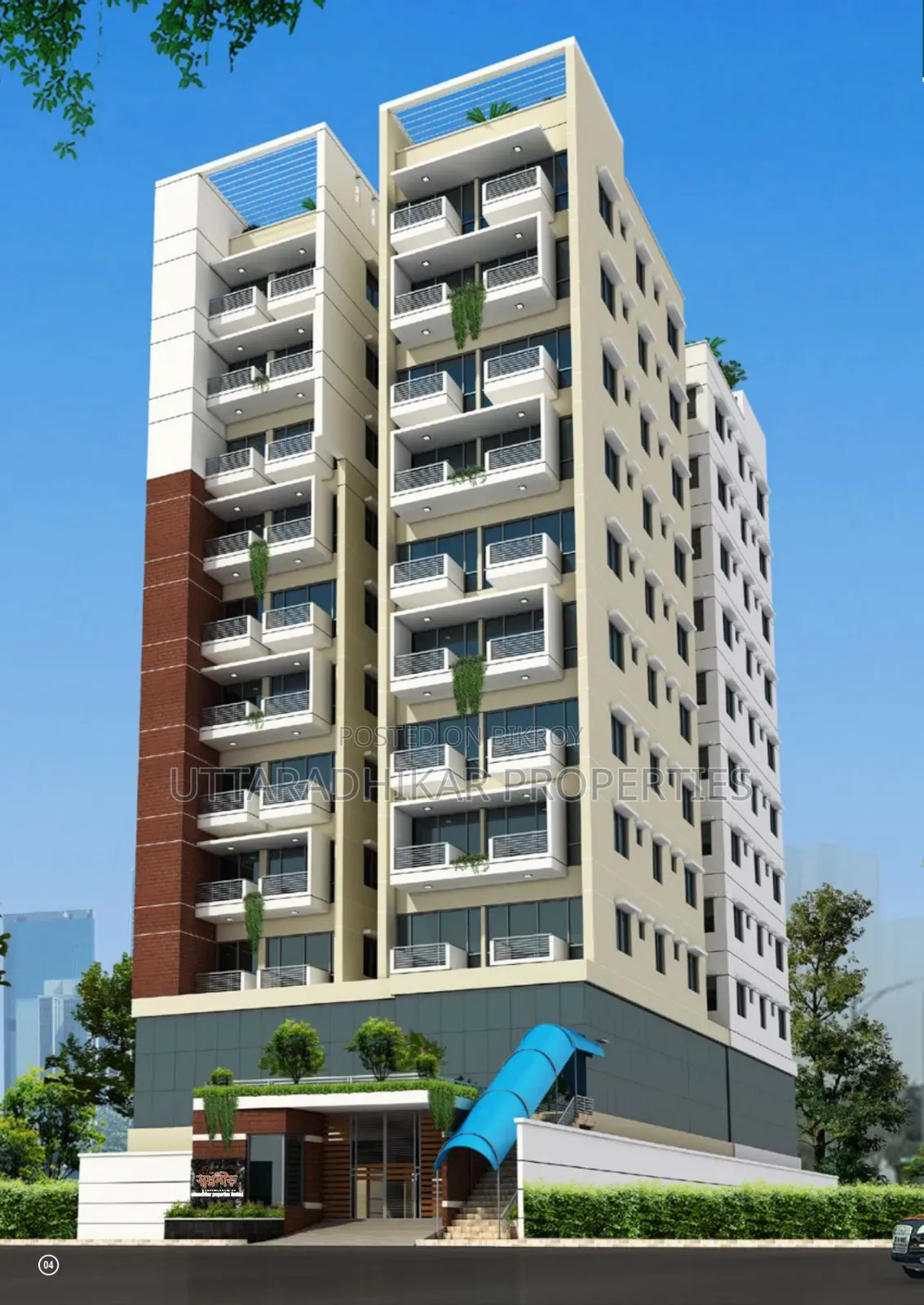 3-Bedroom Apartment in Upl Shwapno Neer, Cantonment for Sale in Cantonment