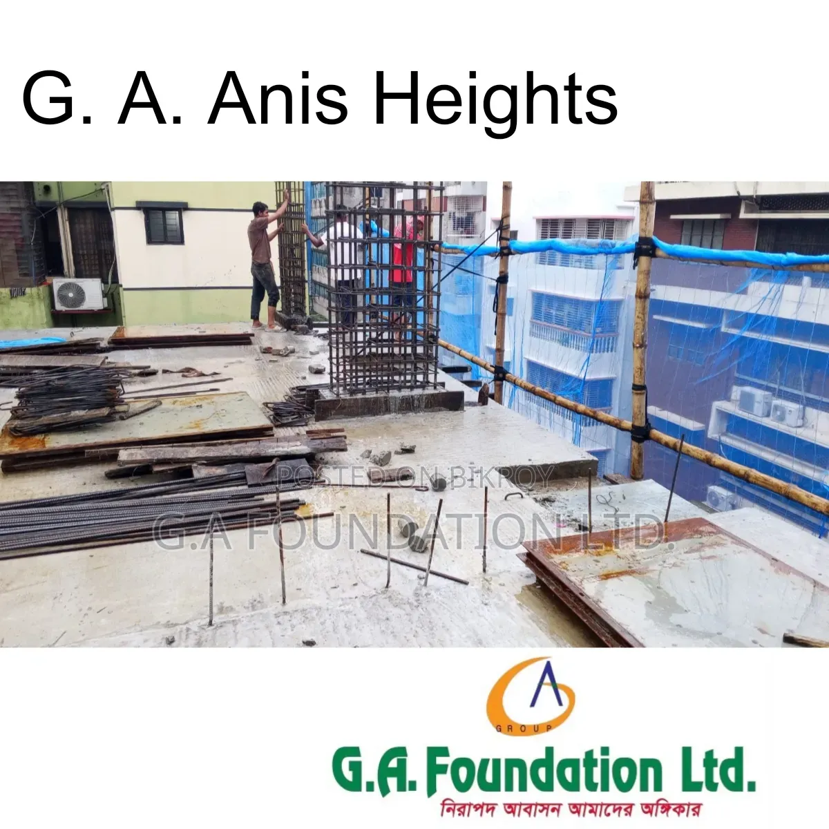 3-Bedroom Apartment in G. A. Anis Heights, Mirpur for Sale in Mirpur