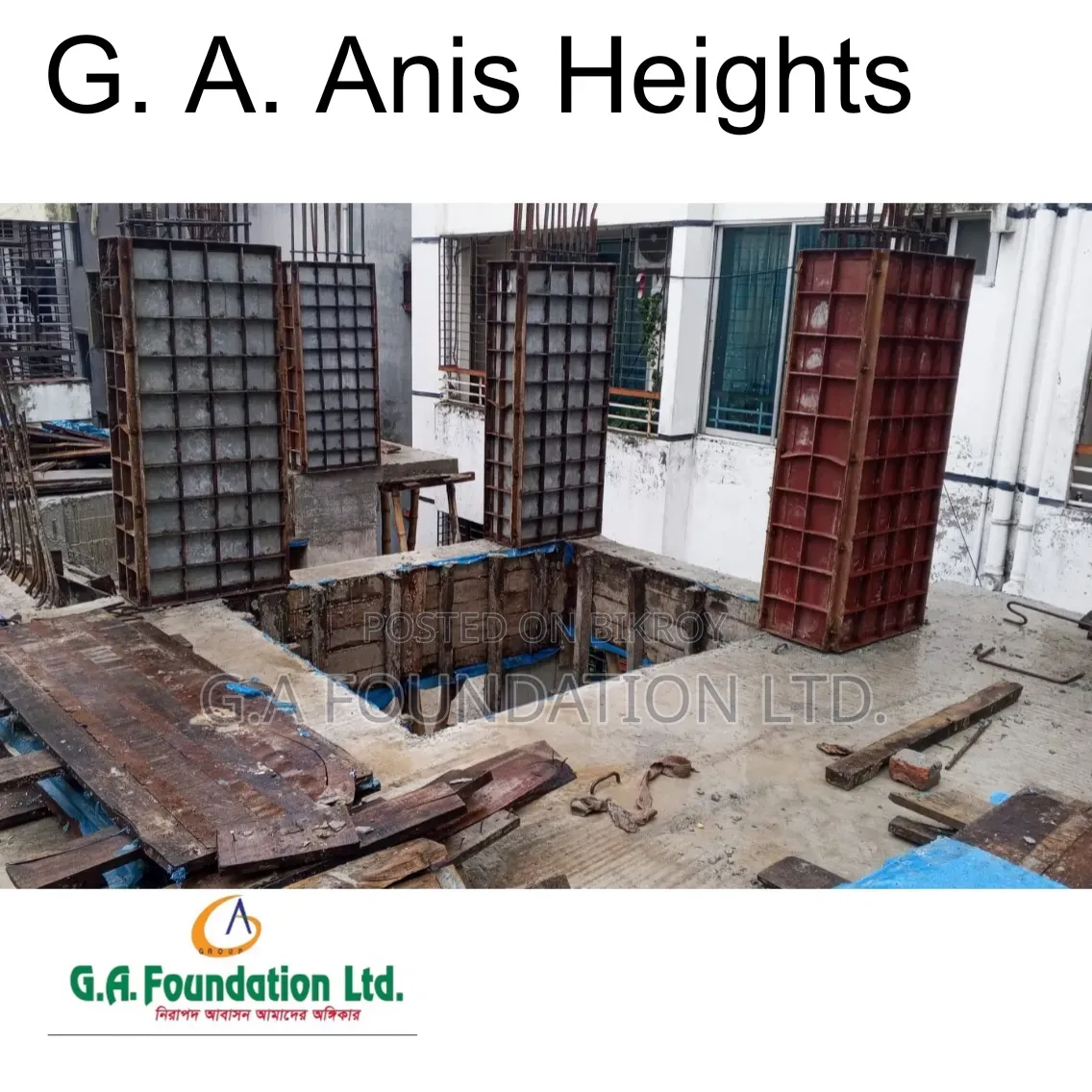 3-Bedroom Apartment in G. A. Anis Heights, Mirpur for Sale in Mirpur