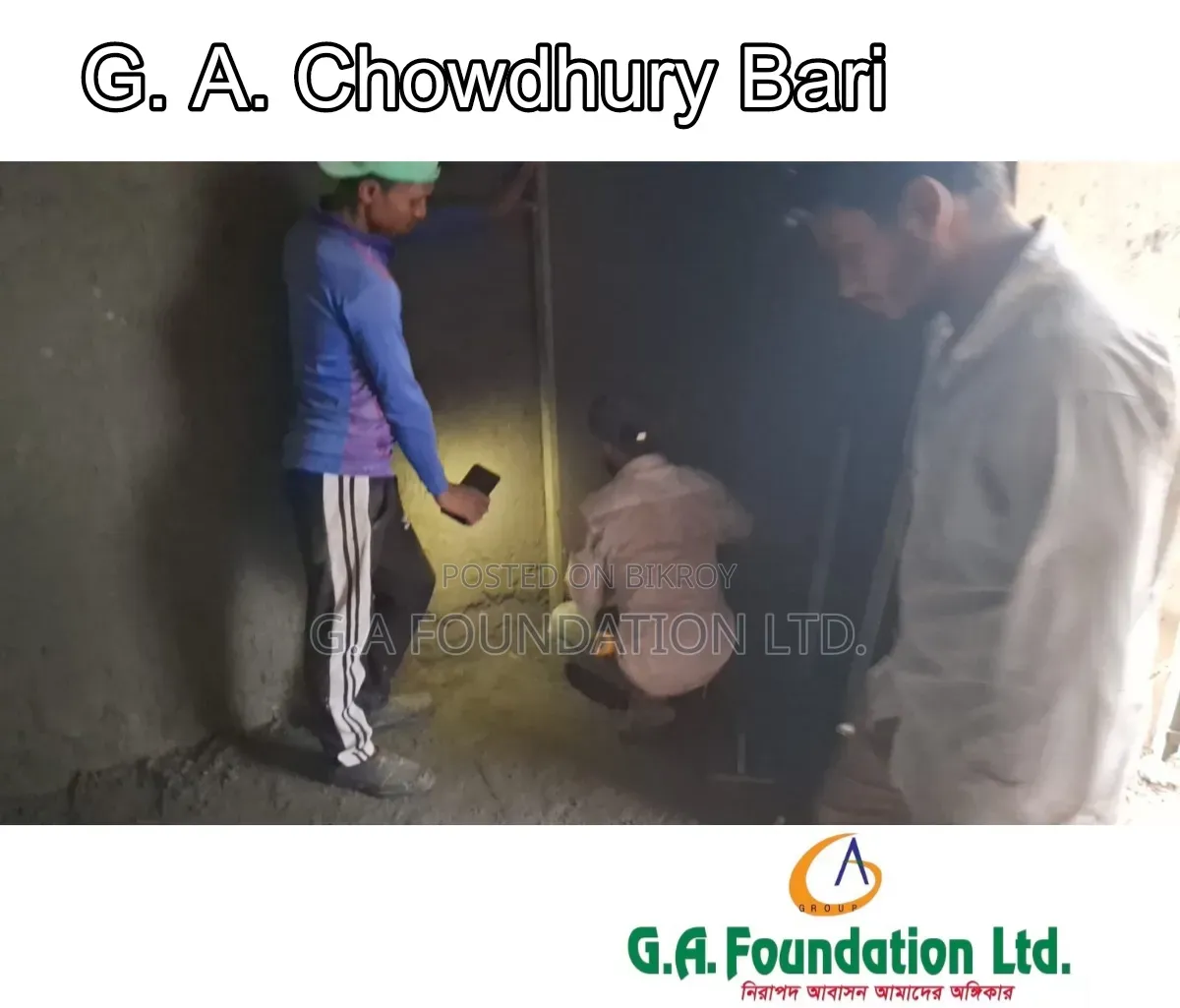 4-bedroom Apartment in G. A. Chowdhury Bari, Mirpur for Sale in Mirpur