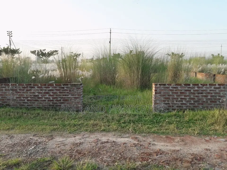 N Block 3 Katha Corner South Facing Plot for Sale in Basundhara