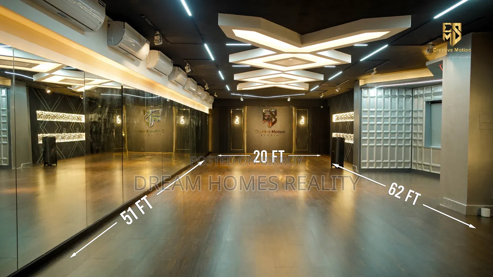 Studio Commercial Space Rent at Banani in Banani