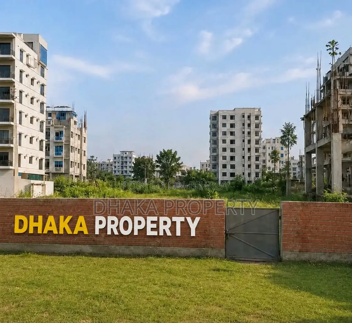 Metro Station 3 Katha West-Facing Plot at Sector-15/C in Purbachal