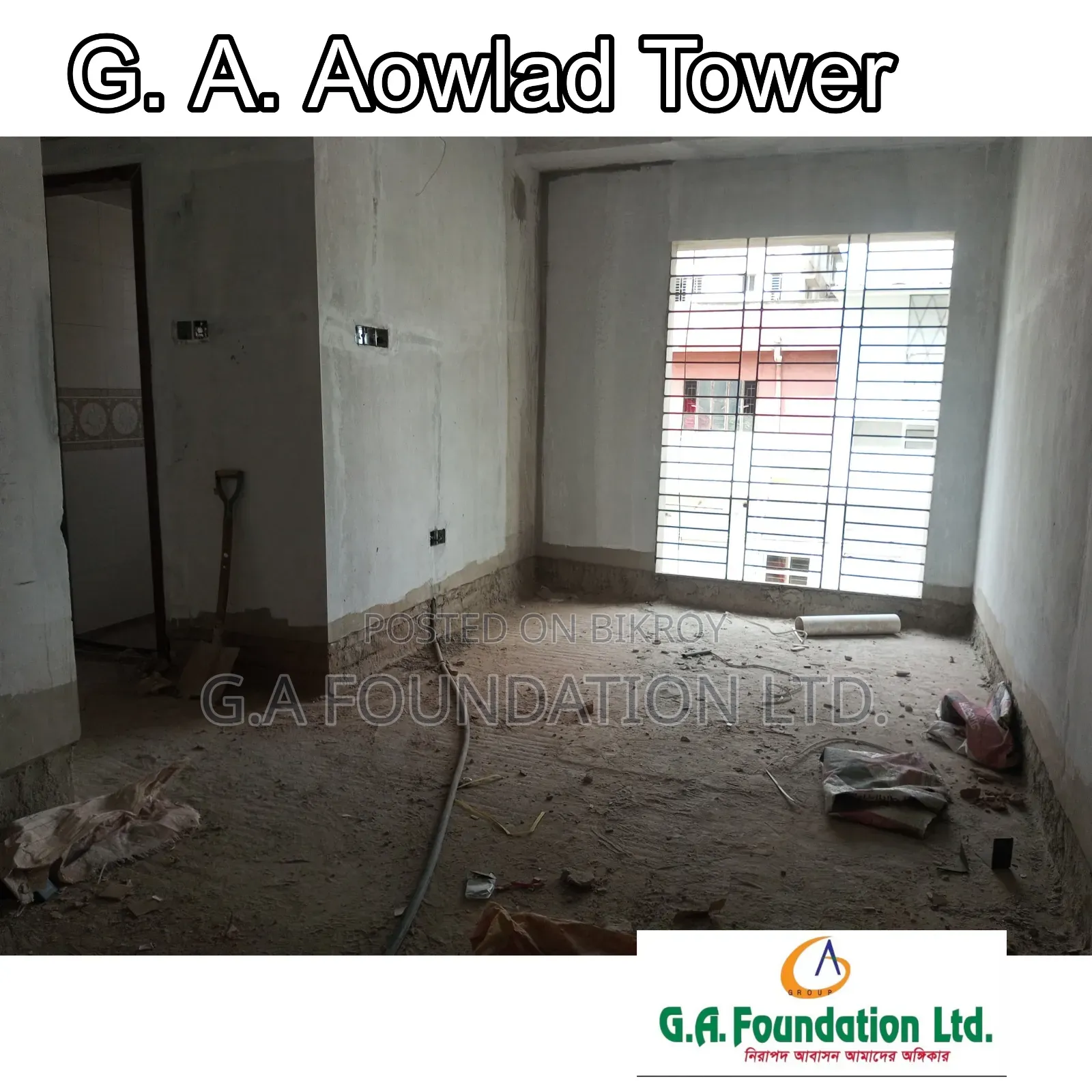 3-Bedroom Apartment in G. A. Aowlad Tower, Mirpur for Sale in Mirpur
