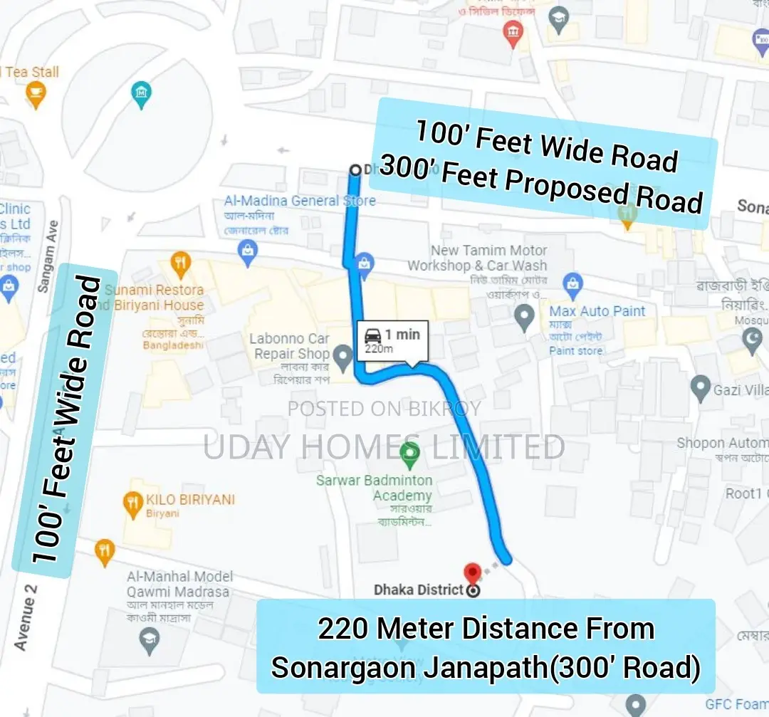 3-bedroom Apartment in Uday Homes Ltd, Uttara for sale in Uttara
